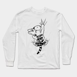 Climbing cat Long Sleeve T-Shirt